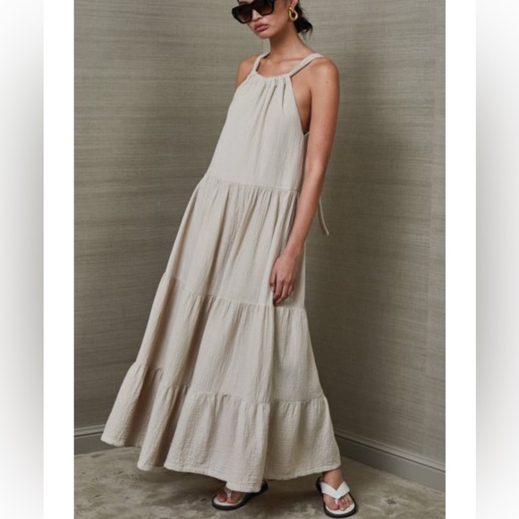 Bec+Bridge Maxi Cotton Holiday Dress - Picture 1 of 6